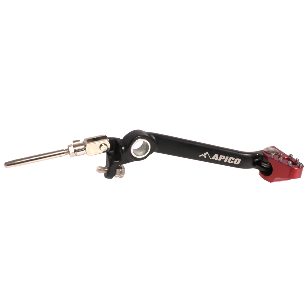 BRAKE PEDAL TRIAL ELITE BETA REV 80 03-08, EVO 80 09-24 BLACK/RED